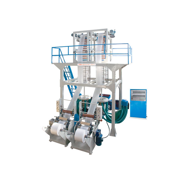 ABA 3Layers Co-Extrusion Film Machine with Double Extruders and Double Dies
